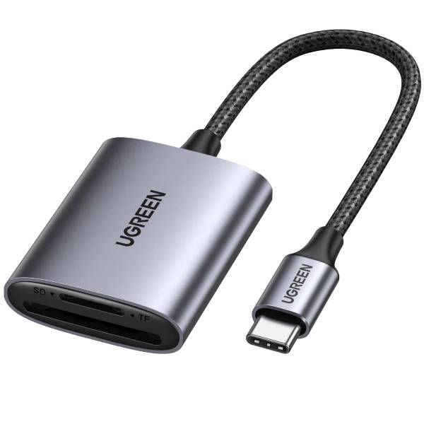 Đầu đọc thẻ nhớ USB Type-C Ugreen 80888 hỗ trợ SD/TF